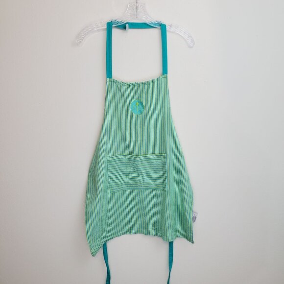Pampered Chef striped cotton apron - Picture 1 of 8